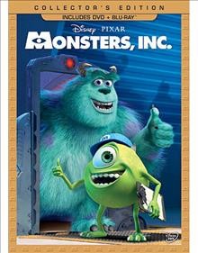 Monsters, Inc. (Blu-ray) [videorecording] / producer, John Lassiter ; directors, Pete Docter, David Silverman, Lee Unkrich.