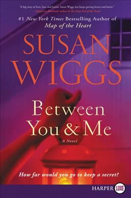 Between you & me : a novel / Susan Wiggs.