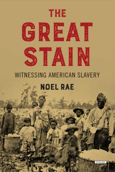 The great stain : witnessing American slavery / Noel Rae.