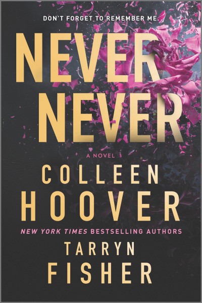 Never never : a novel / Colleen Hoover, Tarryn Fisher.