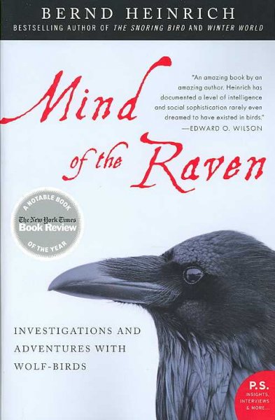 Mind of the raven : investigations and adventures with wolf-birds / Bernd Heinrich.