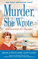 Manuscript for murder : a novel  Cover Image